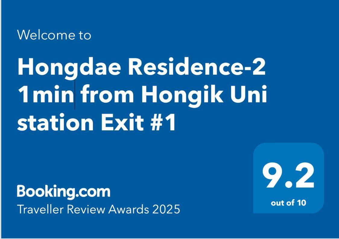 Hongdae Residence-2 1Min From Hongik Uni Station Exit #1 Seul Esterno foto